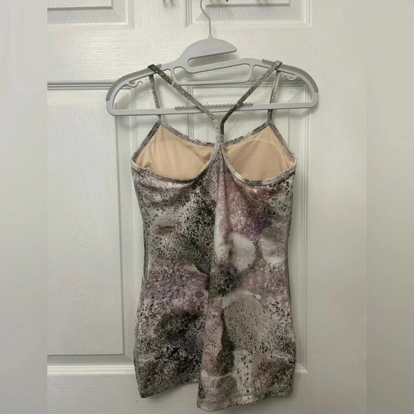 Lululemon Power Y Tank Sz 6 In Sugar Crush Multi - Picture 3 of 5